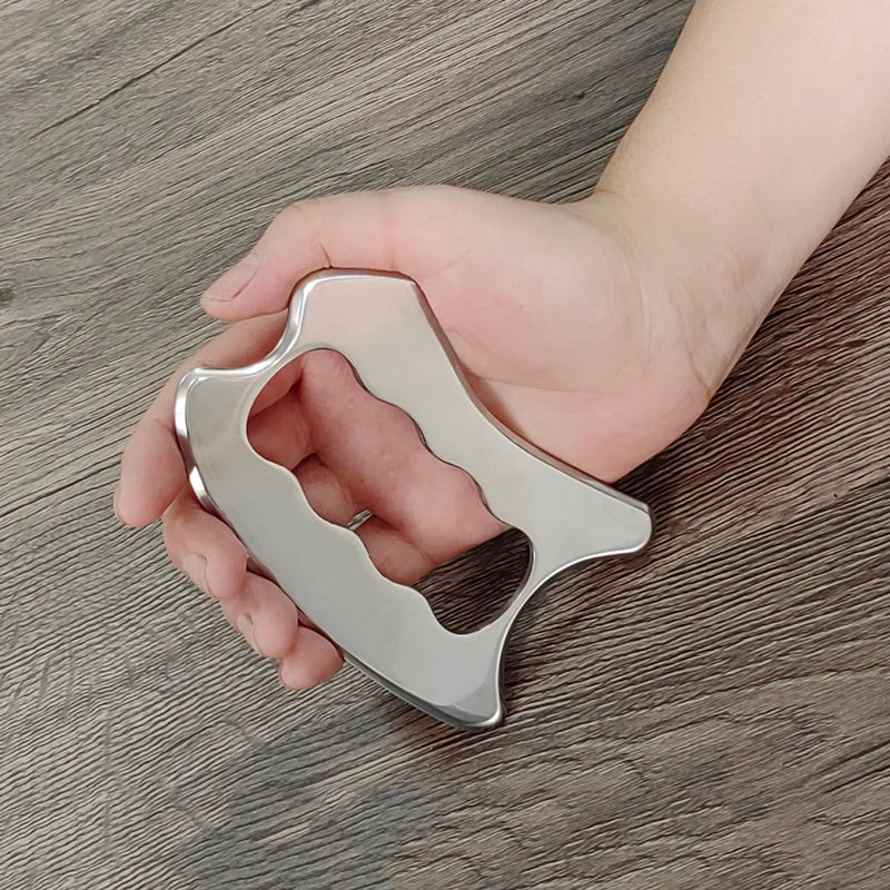 [Australia] - BYYDDIY 3 in 1 Stainless Steel Muscle Scraper Tools Set,Scraping Massage Tools for Physical Therapy,Derma Edge Massage Tool & GuaSha Massage Scraper Tool,IASTM Tools for Body (SXC) 