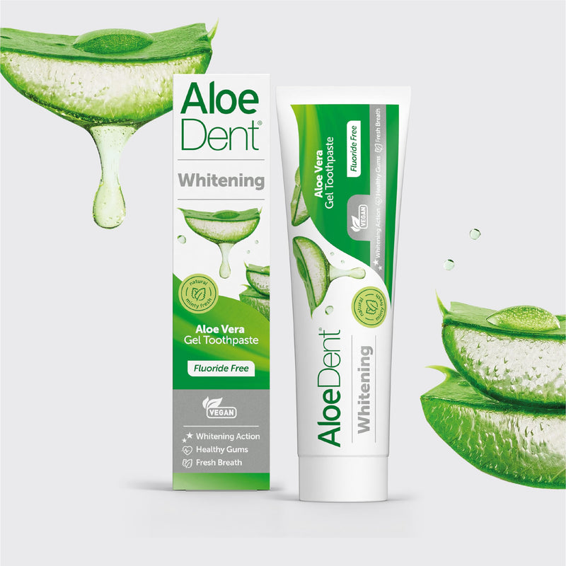 [Australia] - - Aloe Dent - Whitening Aloe Vera Toothpaste | 100ml | BUNDLE by Aloe Dent 