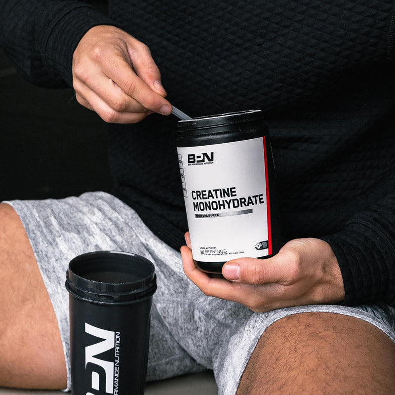 [Australia] - BARE PERFORMANCE NUTRITION, Safe and Effective BPN Pure Creatine Monohydrate by Creapure, Unflavored 60 Servings 