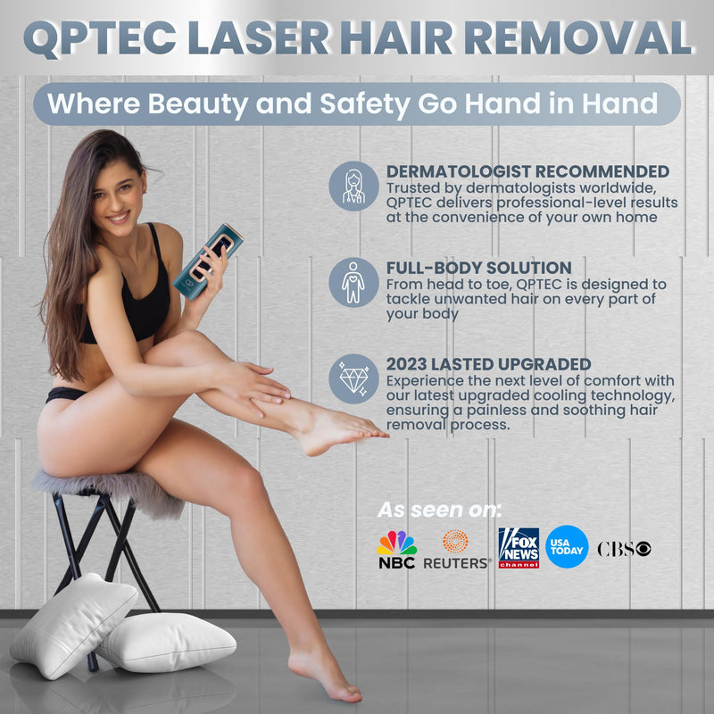 [Australia] - IPL Hair Removal Device for Women and Men, Home Use for Face, Legs, Arms, Bikini Line, Whole Body Treatment With 5 Gear Level, Pulsed Light Technology, Unlimited Flashes 