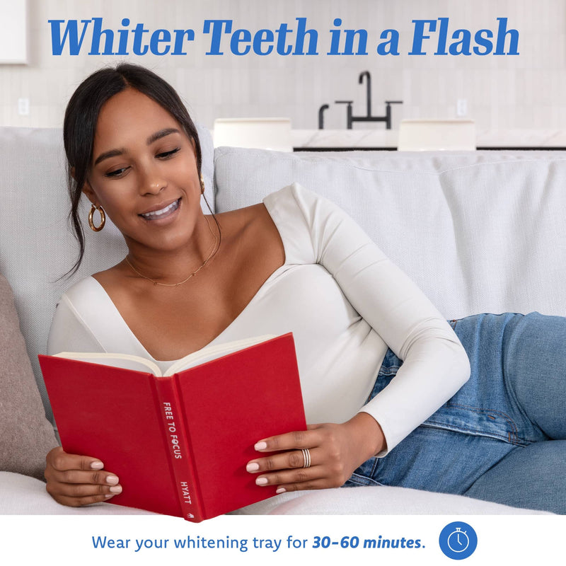 [Australia] - Teeth Whitening Gel for Trays, 4 Take Home Syringes, 35% Carbamide Peroxide, with Potassium-Nitrate, Trays Not Included, USA Made, Teeth Whitening Kit by Everest VAAS 1 Count (Pack of 4) 