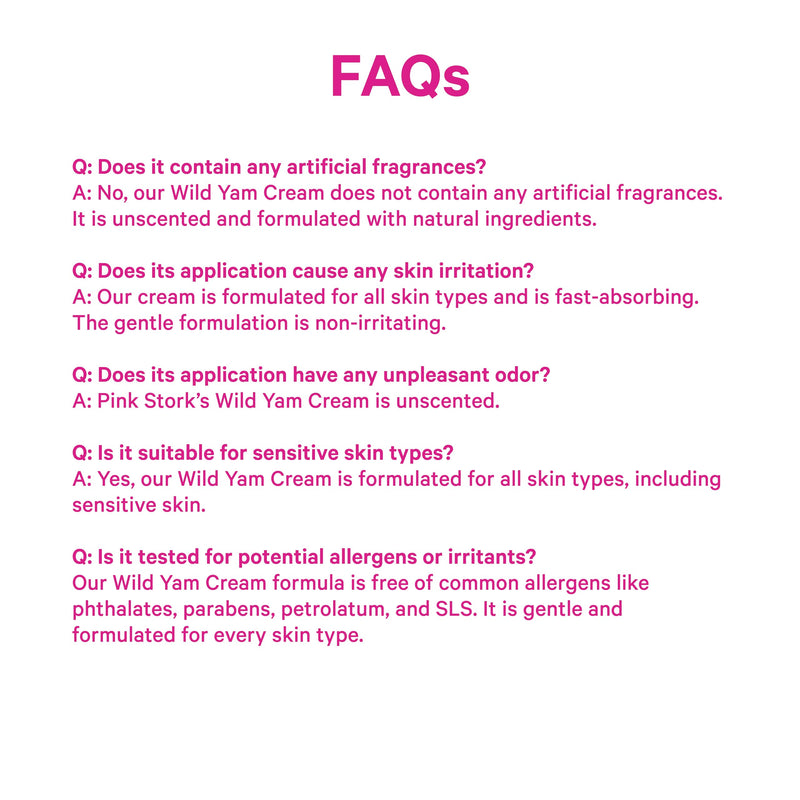 [Australia] - Pink Stork Wild Yam Cream - Progesterone Cream - Topical + Natural Hormone Balance for Women - PMS, Fertility, Perimenopause, Menopause - Alternative to Pills or Supplement - Unscented, 4 oz 