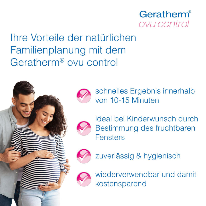 [Australia] - GERATHERM ovu control - desire to have children ovulation test/fertility test for women with mini microscope/determine ovulation based on saliva 