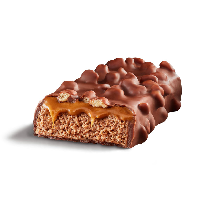 [Australia] - FULFIL Protein Snack Bars, Chocolate Salted Caramel Flavored, Gluten Free with 15g Protein, Pantry Staples, 12 Count 1.41 Ounce (Pack of 12) 