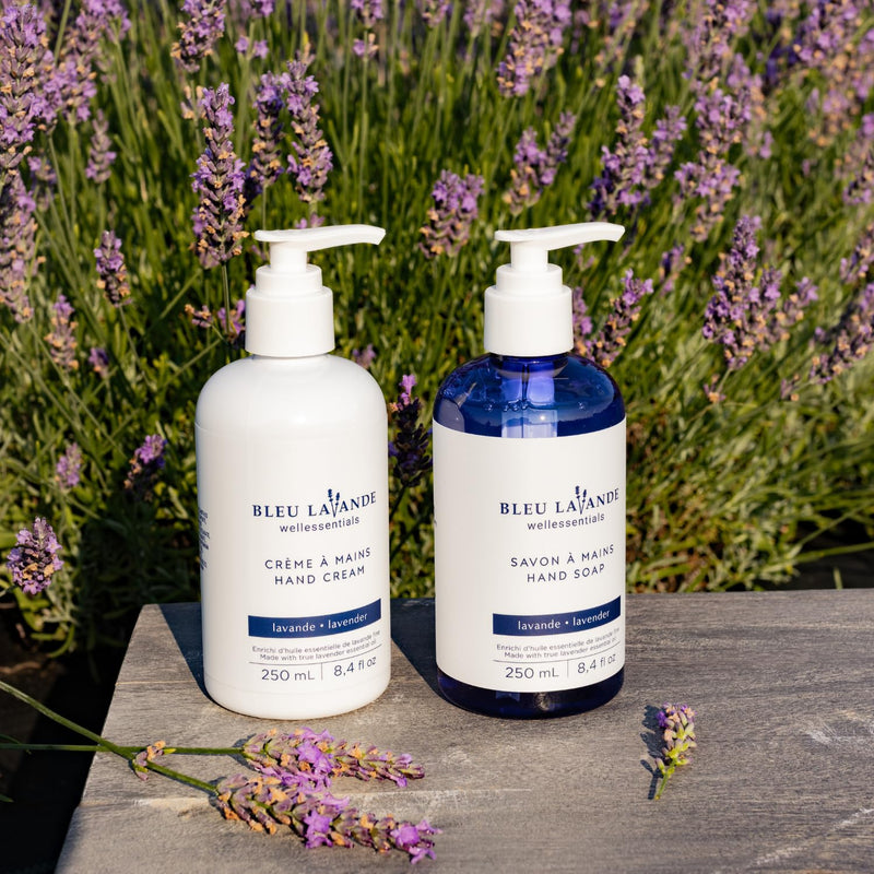 [Australia] - Bleu Lavande lavender hand care gift set - Soothing Aromatherapy – Made with Premium True Lavender Essential Oil - Natural products – lavender hand soap & hand cream – No sulfates 
