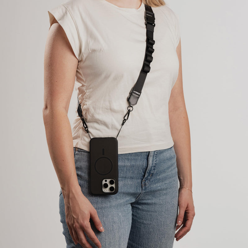 OtterBox 2-in-1 Crossbody Strap - Black