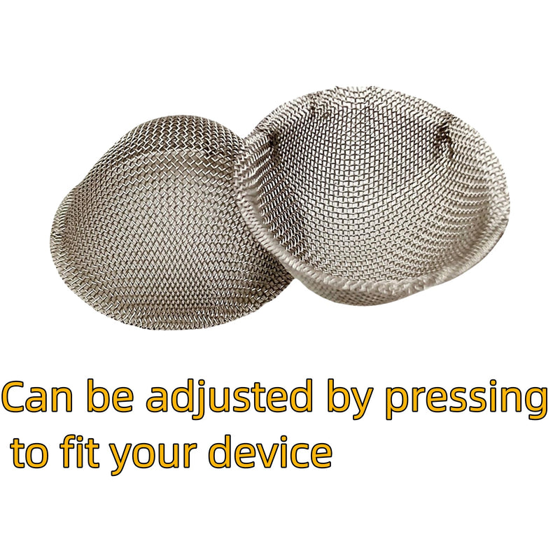 [Australia] - Pipe Screens 50 Pieces 3/4 Inch Tapered Design Clean Screens, 0.75 Inch 100% Stainless Steel Mesh, with a Storage Box 0.75 Inch-50Pcs 