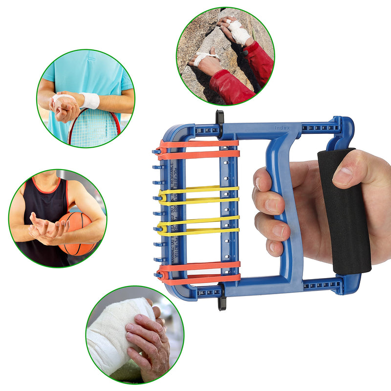 [Australia] - Hand Exerciser,Strength Training Grip Strengthener for Physcial Therapy,Blue 