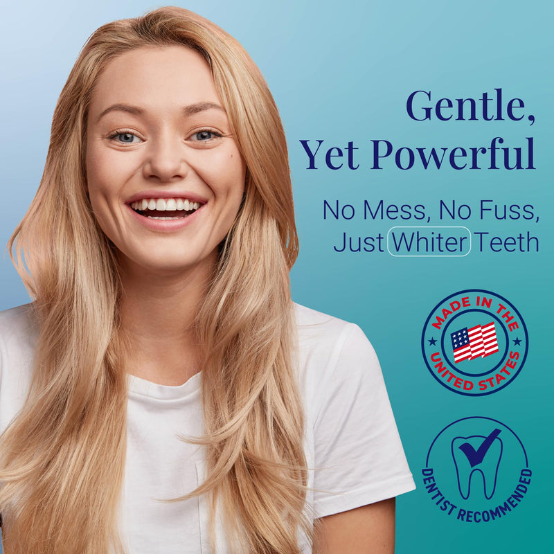 [Australia] - VAAS Prefilled Teeth Whitening Trays, Hydrogen Peroxide (11.2%) Teeth Whitening Kit 11.2%,14 Pack (7 Treatments), Mint Flavor, Kosher by Everest 