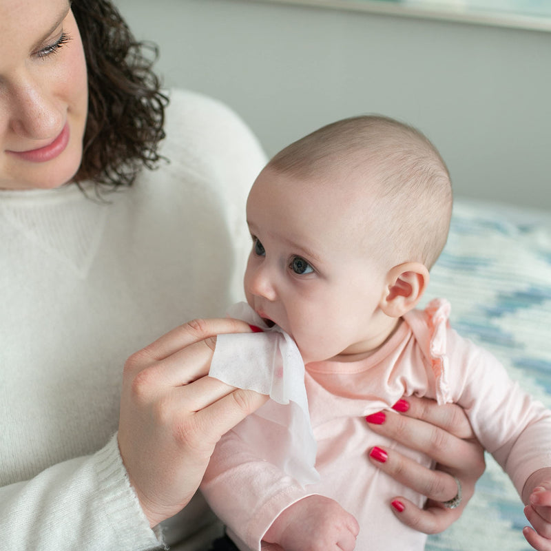 Dr. Brown's Infant-to-Toddler Toothbrush, Giraffe, Fluoride-Free Baby Toothpaste, and Tooth and Gum Wipes Giraffe + Toothpaste + Wipes