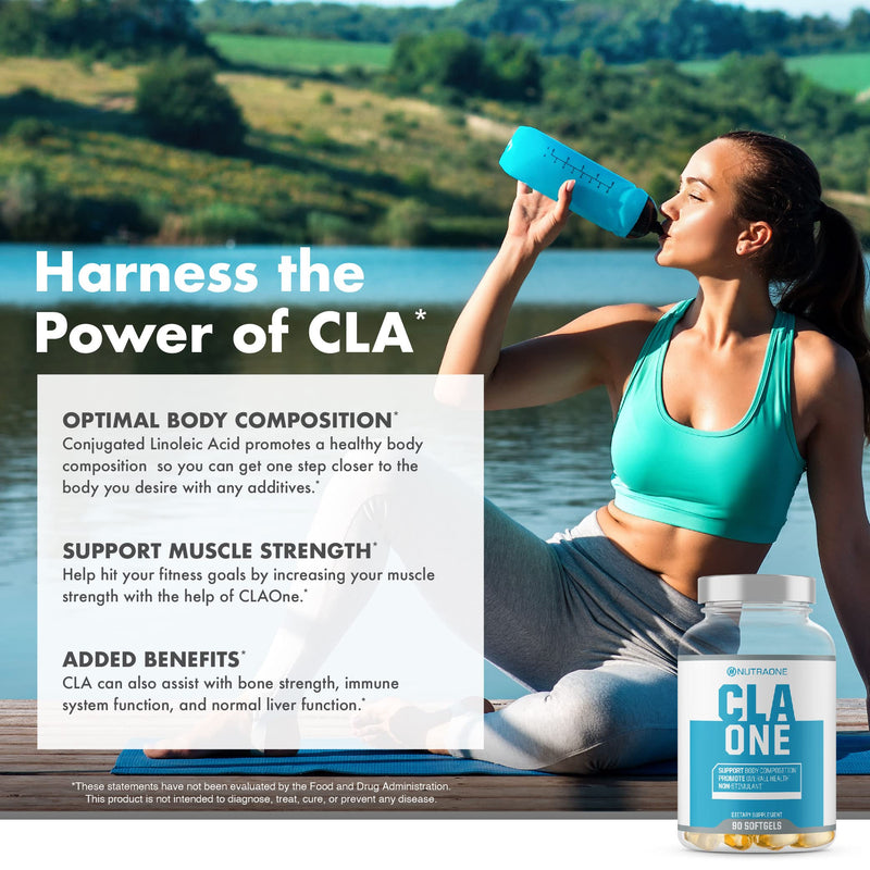 [Australia] - NutraOne CLAOne Supplement from Nutrition ‚Äî Conjugated Linoleic Acid (CLA) Natural Supplement* (90 Capsules) 