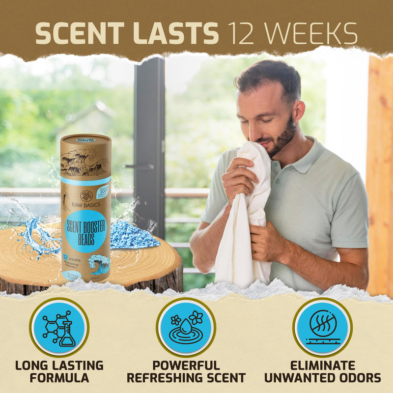 [Australia] - Scent Boosters for Washer, Fresh Aroma - Bulk Laundry Booster Beads and Fabric Smell Deodorizer - In Wash Odor Eliminator Pods for Fresh Scented Clothes 