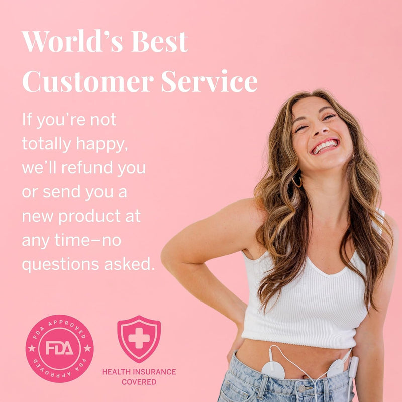 [Australia] - Pixie Pulse Replacement Pads - Replacement Gel Pads for Menstrual Cramps Unit - Pack of 20 (10 Pairs) 