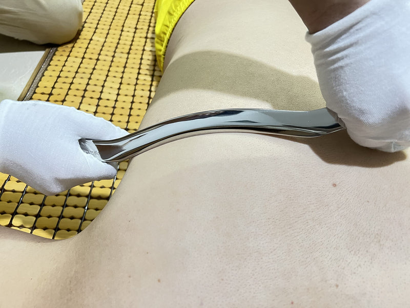 [Australia] - Gua sha Tool Stainless Steel gua sha-Set 4pcs -iastm Tool Gussha Massage Tool Muscle Scraping Tool for Soft Tissue Therapy and Reduce Arms,Back, Legs, Shoulder Muscle Pain(HH1)…… HH1 shape 