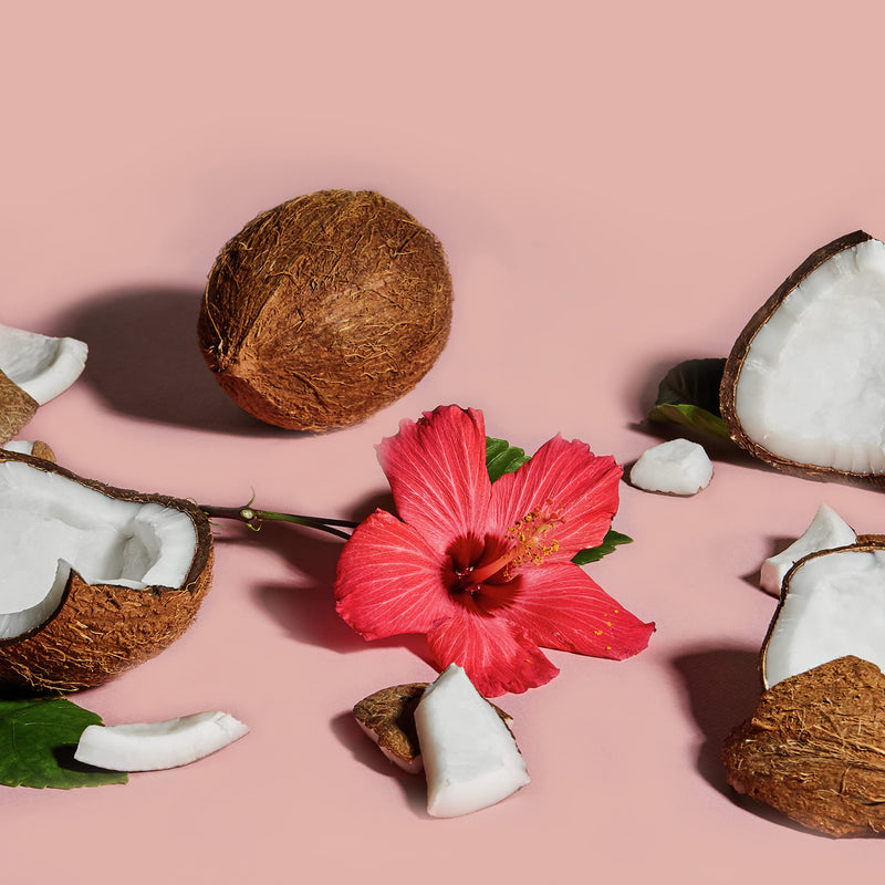 Shea Moisture Coconut & Hibiscus Massage Oil and Body Oil for Dry Skin, Bath Oil with Coconut Oil and Vitamin E Oil for Skin, 8 oz | For Dull Skin. Creates glowing skin.