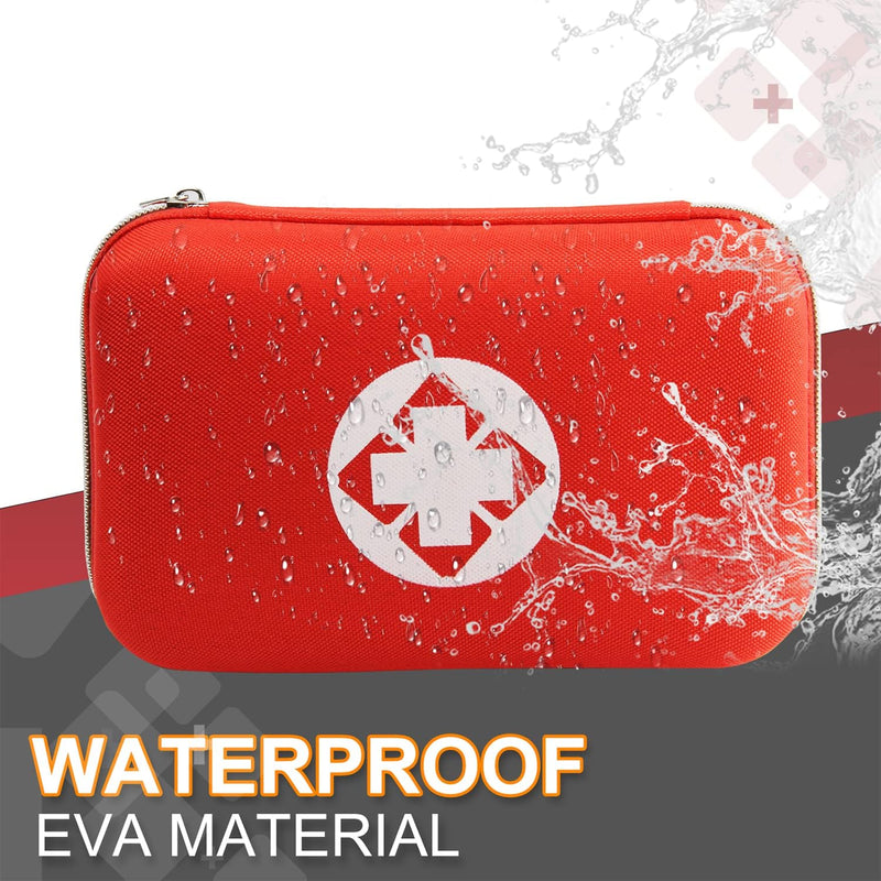 [Australia] - 276PCS First Aid Kit Home Car Camping Hiking Emergency Supplies Small Compact Lovely Bag for School Outdoor, Basic Outdoor Essentials Survival Kit for Travel AMORNING 276Pcs 