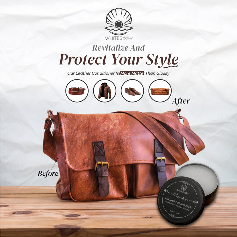 [Australia] - Premium Quality Leather Conditioner - for Boots, Shoes, Purses, Bags, Accessories, and Auto Interiors. Water Repelling 