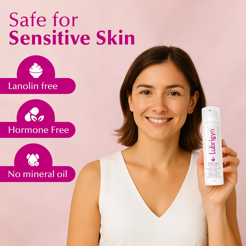 [Australia] - Cream for Feminine Care, Fusion of Natural Oil-Based Moisturizing Intimate Lubricant with Hyaluronic Acid and Fitoextract Bioactive for Easing Dryness and Enhancing Comfort, 1.7 fl oz 