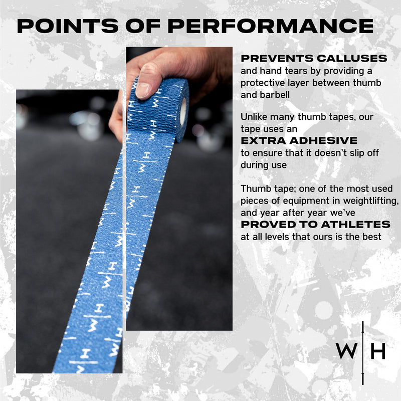 Weightlifting House Thumb-tape-30 Pink 3 Count (Pack of 1)