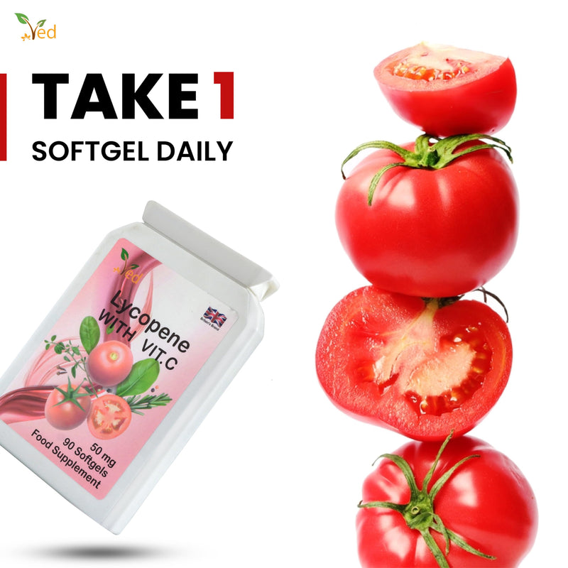 [Australia] - Ved Lycopene Supplement | 50mg x 90 Softgel 