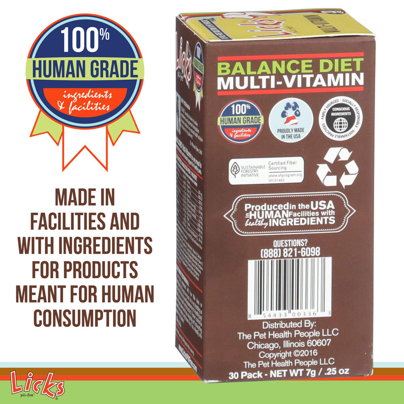 Dog Multivitamin - Dog Supplement with Vitamin C, D, and Calcium - Multivitamin Pet Supplies - Gel Packets - 30 Use - PawsPlanet Australia