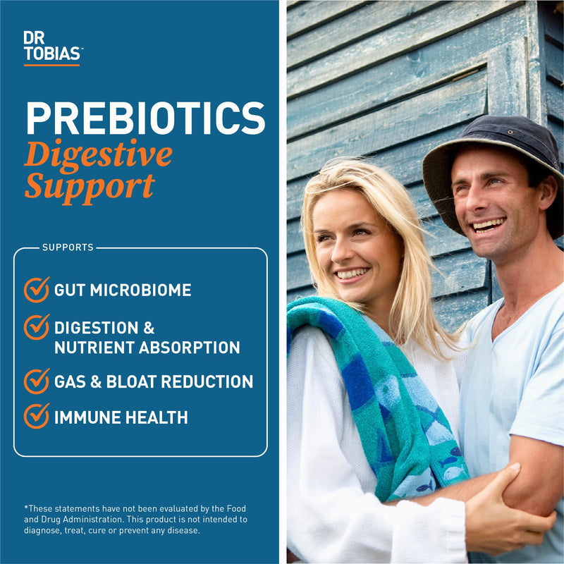 Dr. Tobias Probiotics 30 Billion & Prebiotics Supporting Digestion & Gut Health