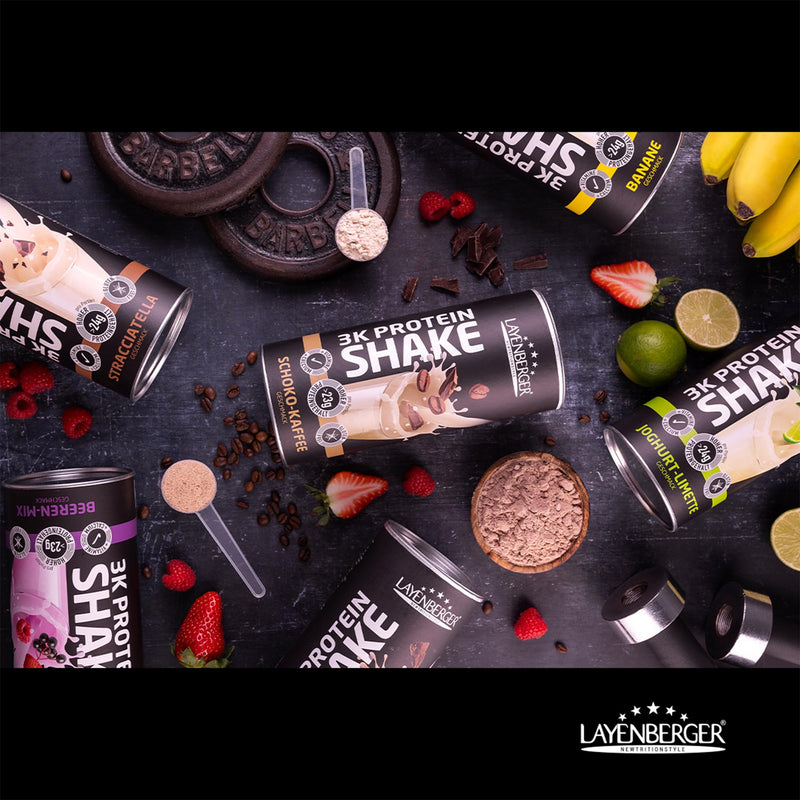 [Australia] - Layenberger 3K Protein Shake - 79% protein and only 4.1% carbohydrates with 7.2 g sugar, (1x 360 g) - vanilla cream 360 g (pack of 1) 