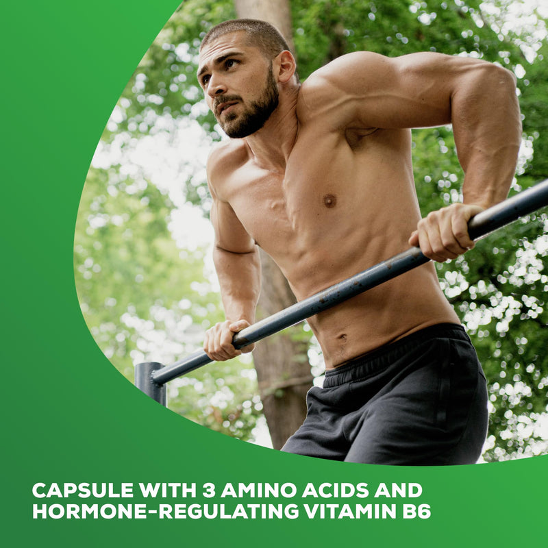BioTechUSA GH | Hormone Regulator | with Amino Acids & Vitamin B6 | Boost Growth Hormone | Build Muscle | Reduce Fat | 120 Capsules