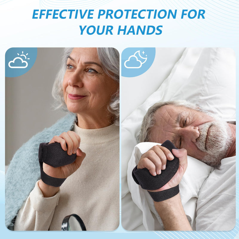 Palm Protector for Hand Contracture, Palm Grip, Finger Contracture Cushion for Rehabilitation Stroke Hemiplegic, Arthritis, Skin Breakdown, Hand Grip Strengthener,Contracture Prevention Pad