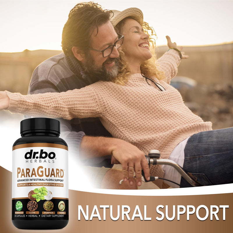 [Australia] - ParaGuard Cleanse Detox Pills - Intestinal Guard Formula Supplement with Black Walnut Wormwood Clove & Oregano Pills - Adults Natural Herbal Intestine Body Gut Cleanser Adults Complete Kit 30 Capsules 