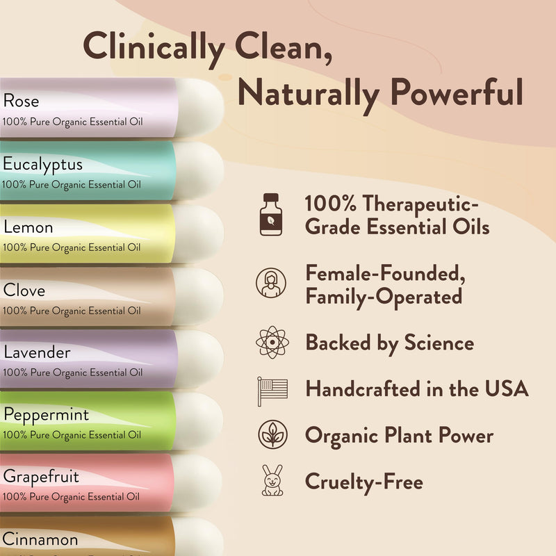 [Australia] - Smell Training Kit, Restore Sense of Smell and Taste, 8 Unique Scents, Made in The USA 