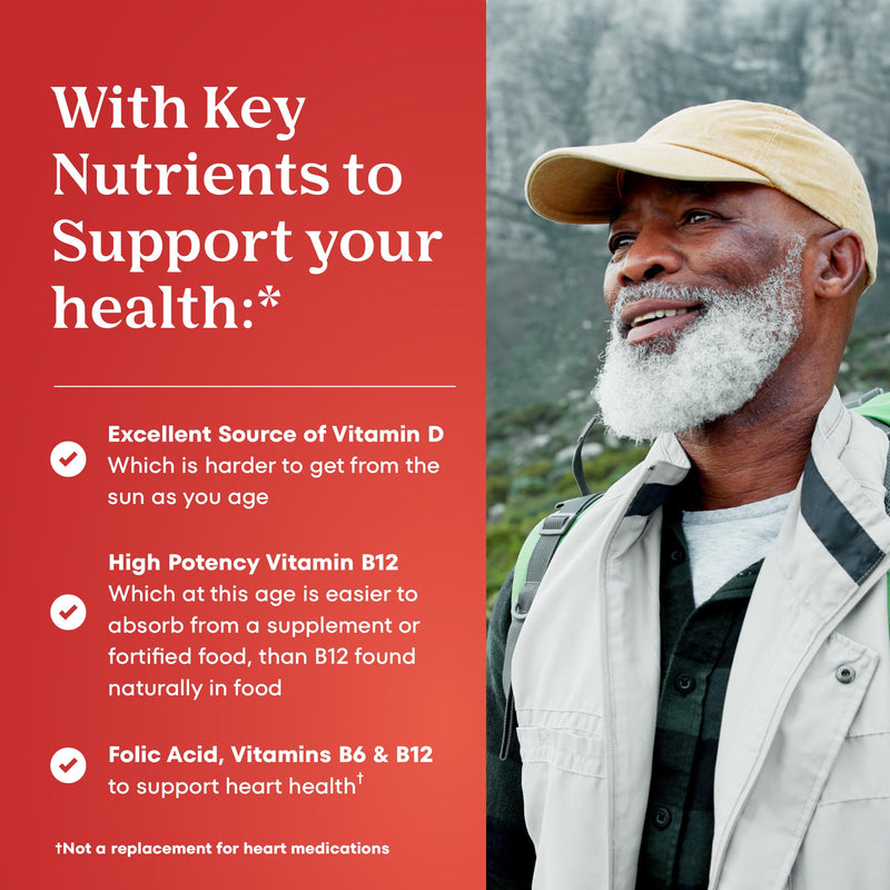 One A Day Proactive 65+, Mens & Womens Multivitamin, Supplement with Vitamin A, C, D, and Zinc to Support Bone Health & Cell Health, Calcium, Folic Acid, Tablet 150 Count 150 Count (Pack of 1)
