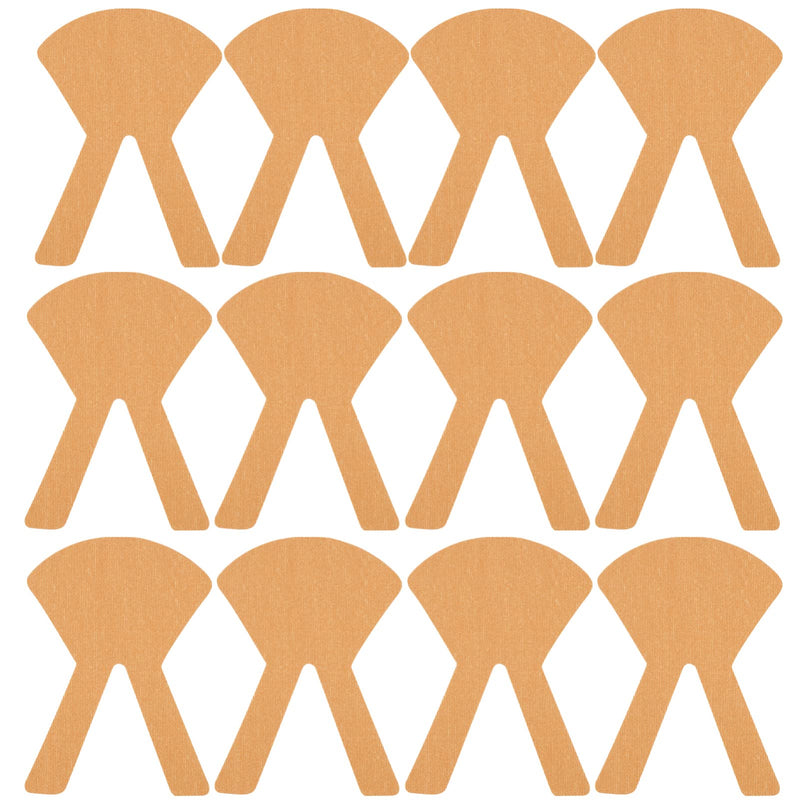 [Australia] - Healifty 24pcs Home Fastener Pastes Adhesive Tubing Holder Cannula Feeding Catheter Stomach Sticker Bridge Hospital Patch Face Clinic Nose Woven Paste Khaki Stickers Tube Devices for Khakix2pcs 9X6.5CMx2pcs 