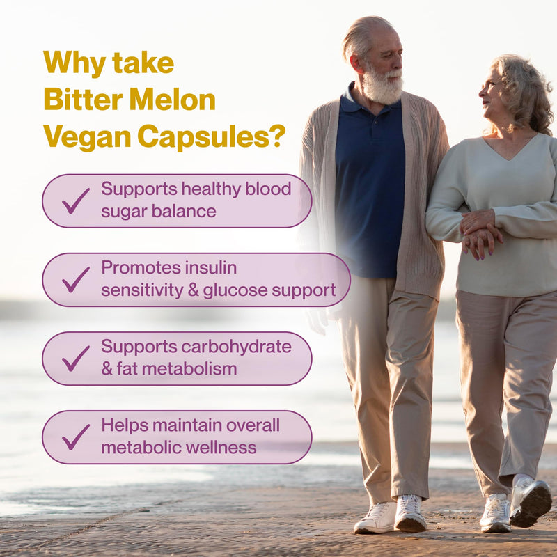 Hepatica Bitter Melon (Momordica Charantia) 12,500mg Equivalent | 500mg 25:1 Extract | Standardised to 10% Charantin (50mg) | 120 Vegan Capsules | 3rd Party Lab Tested