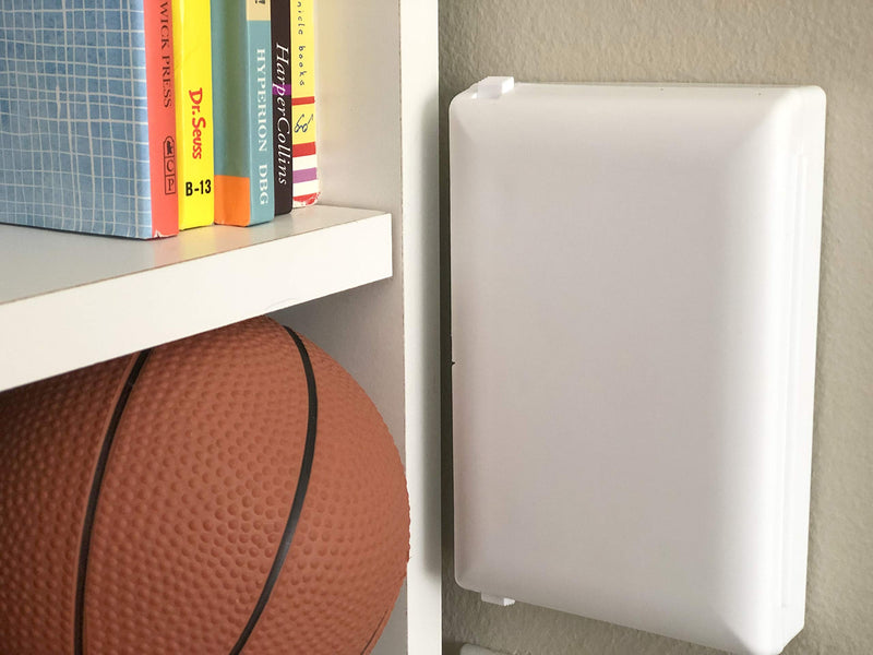 [Australia] - Baby Toddler Pet Resistant Electrical Safety Cover Guard for Home and Business, Made in USA, Traditional Standard Toggle Light Switch (White, Single Unit) 1 Count White 