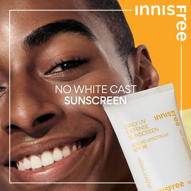 [Australia] - innisfree Daily UV Defense Sunscreen Broad Spectrum SPF 36, Invisible Korean Sunscreen with No White Cast (Packaging May Vary) 1.69 oz / 50 ml 