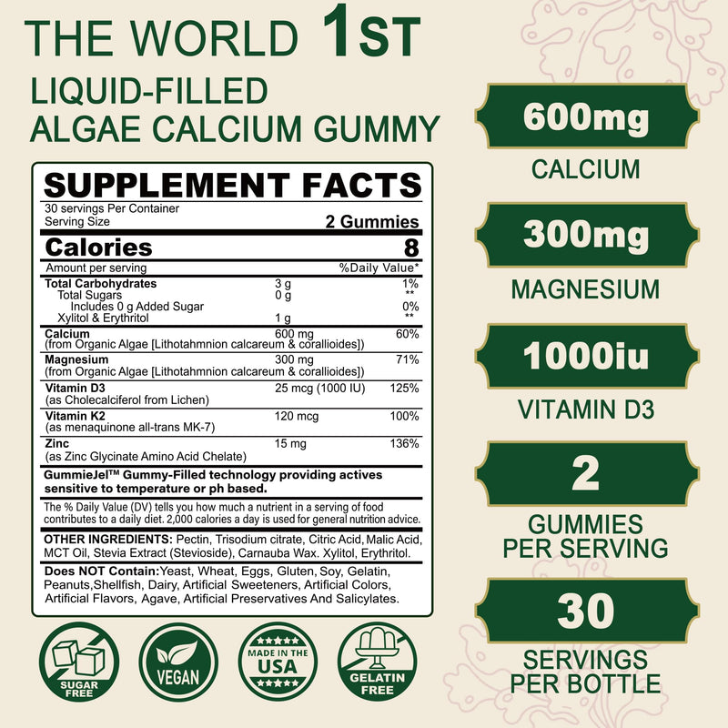 LILICARE Bundle - Vegan Iron + Algae Calcium