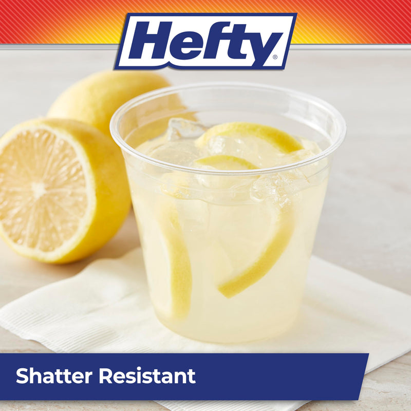 [Australia] - Hefty Deluxe Clear Plastic Party Cups (9 Ounce, 40 Count) 40 Count (Pack of 1) 