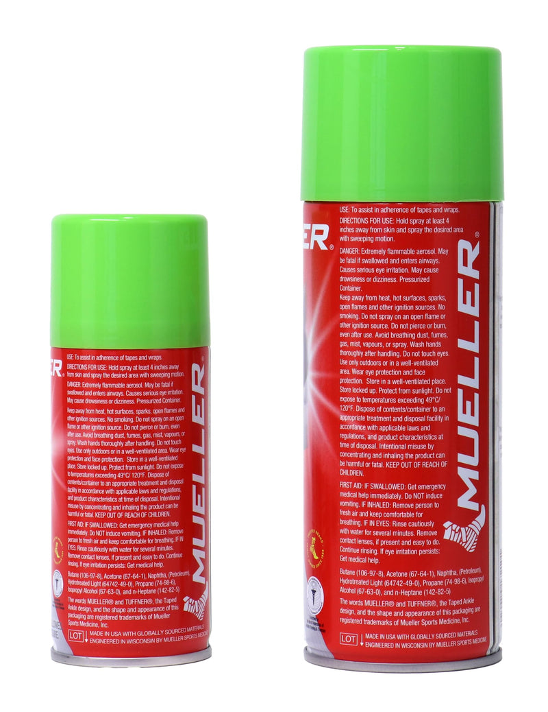 [Australia] - MUELLER Sports Medicine Tuffner Quick Drying Pre-Tape Spray, Enhanced Performance Edition, Secure Tapes & Wraps for Home and Athletic Professionals 10 Ounce(NEW) 
