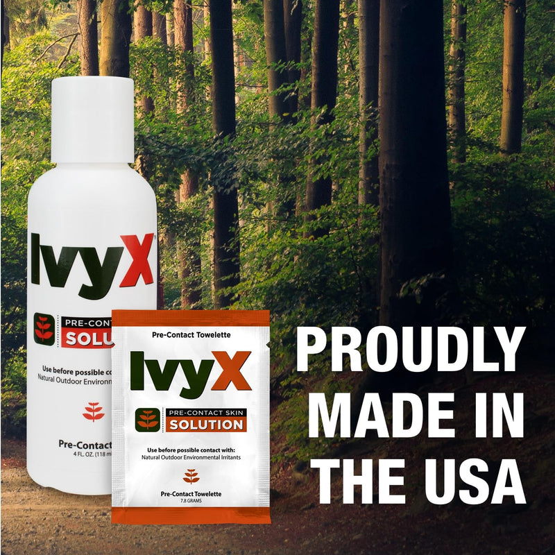 [Australia] - CoreTex Ivy X Pre-Contact Poison Ivy Protection Gel - 8oz. Bottle of USA-Made Ivy Barrier Gel to Help Prevent Itchy Rashes From Poison Ivy, Poison Oak, & Poison Sumac - Quick Dry & Chalk-Free Formula 8 Fl Oz (Pack of 1) 