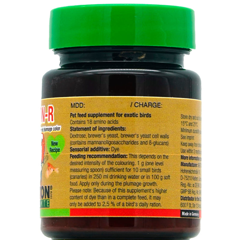 Nekton-R Enhances Red Color in Birds, 35gm 35gm / 1.24oz - PawsPlanet Australia