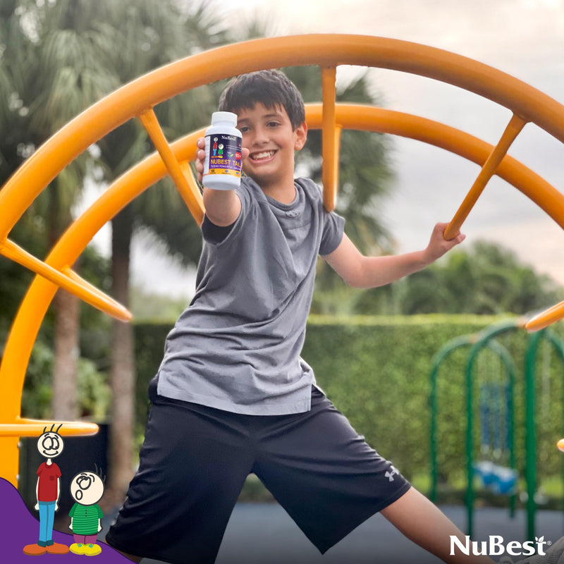 NuBest Tall 10+ Premium Bone Strength Formula, Enhanced Immunity and Overall Health for Age 10+ with Calcium, Vitamin D3, Vitamin K2, and Multivitamins | 60 Capsules | 1 Month Supply 60 Count (Pack of 1)