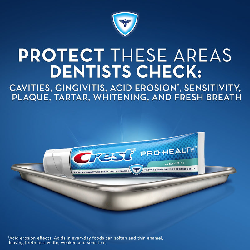 [Australia] - Crest Pro-Health Clean Mint Toothpaste,4.6 Ounce (Pack of 3) 