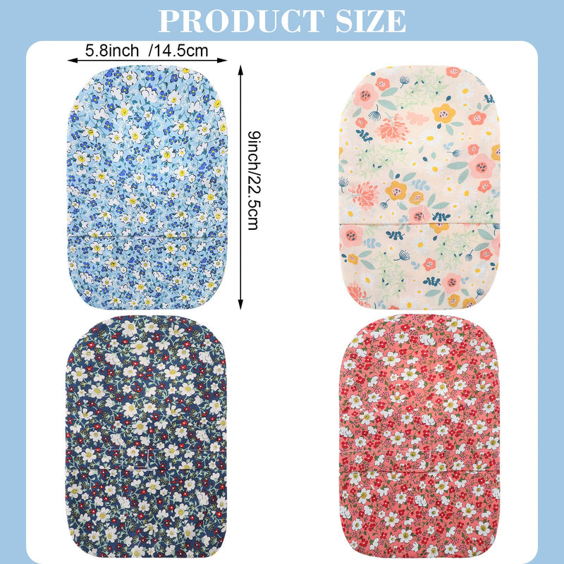 [Australia] - 8 Pieces Stretchy Bag Cover Washable Pouch Liner for Women Men Lightweight Pouch Cover Protective Bags with Round Opening Care Protector Shower Wraps Cover Odor Reducing 