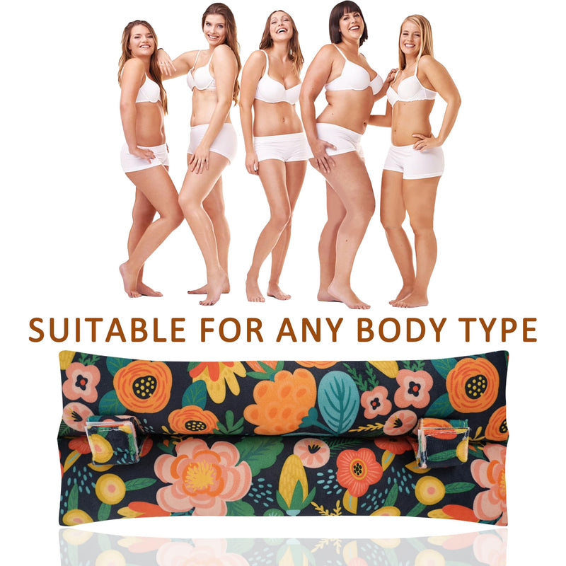 [Australia] - Mastectomy Pillow, Post Heart Surgery Seatbelt Pillow Csection Pillow Port Pillows for Chemo Patients Seatbelt Hysterectomy Pillow for Car, Pacemaker Protector Breast Cancer Seat Belt Gifts for Women Black Orange 