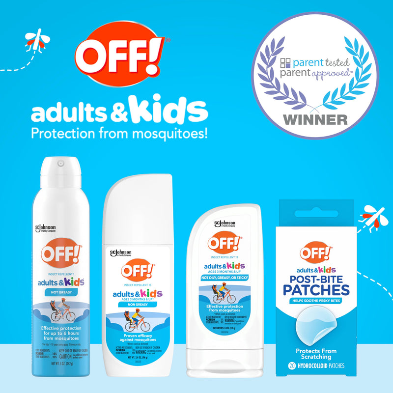 [Australia] - OFF! Insect Repellent Lotion for Adults & Kids, Fragrance-Free Bug Repellent for Everyday Protection from Mosquitoes and Ticks, 3.8 oz 