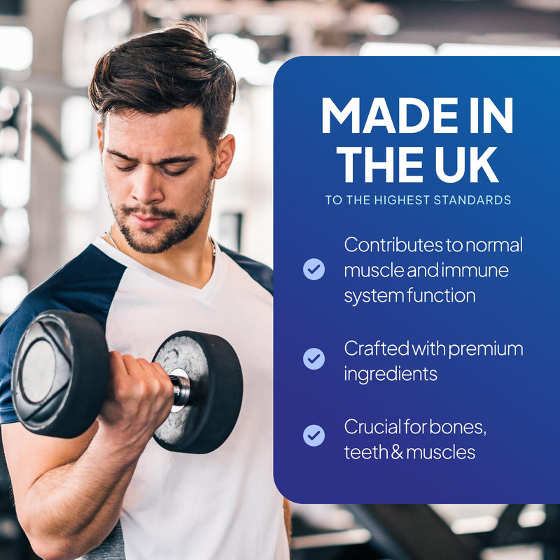 Vitamin D2 2000 IU | Supports Healthy Bones, Muscles & Immune Function | 360 Tablets (12-Month Supply) | Manufactured in The UK to GMP Standards | Suitable for Vegetarians Unflavoured 1 count (Pack of 360)