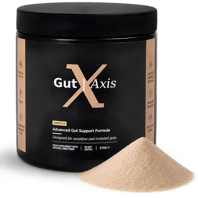 Advanced Gut Repair Formula 270g Vanilla | 5g L-Glutamine, Marshmallow Root, DGL, Aloe Vera & Zinc | Advanced Gut Support with 4 Billion CFU Probiotic | Vegan & Halal