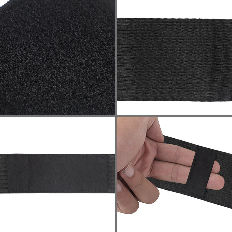 [Australia] - Peritoneal Dialysis Belt Catheter Holder Waistband Abdominal Protection Belt Feeding Tube Holder PD Dialysis Accessories Drainage Tube Fixation Waist Belt with Pocket for Secure Dialysis Line Black 