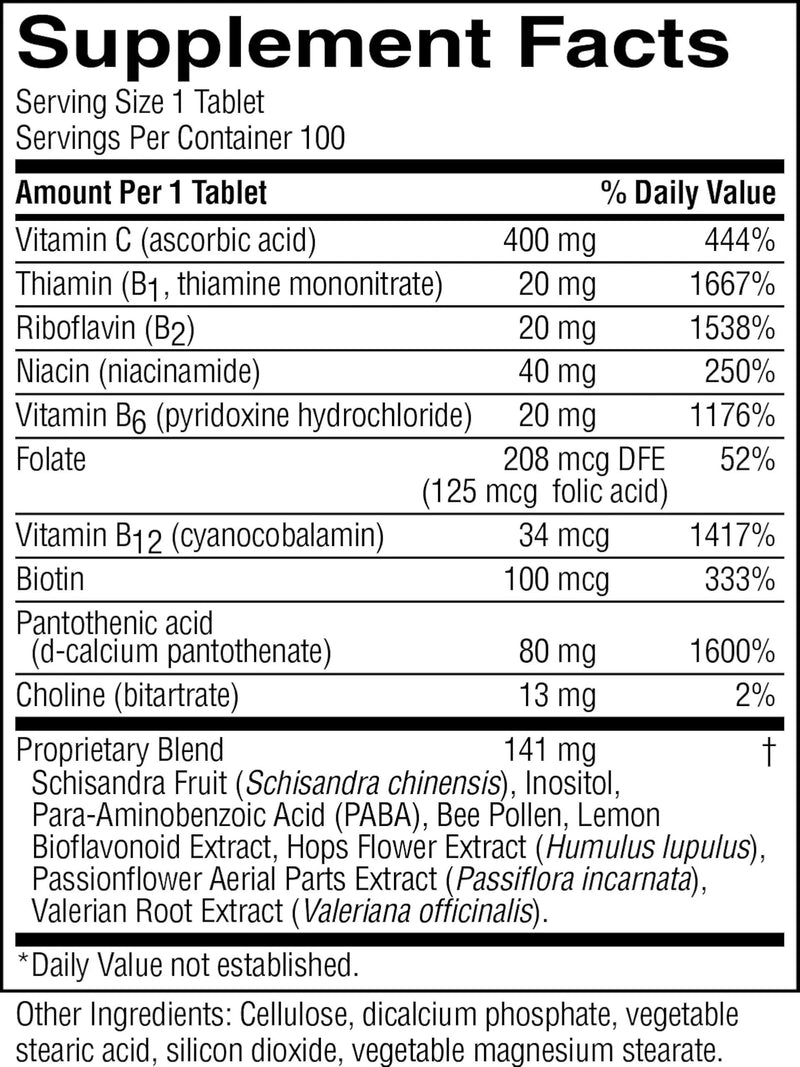 Nature's Sunshine Nutri-Calm- Herbal Stress Relief Supplement for Natural Relief, Mood Support and Boost, Nervous System Support - 100 Count 100 Count (Pack of 1)